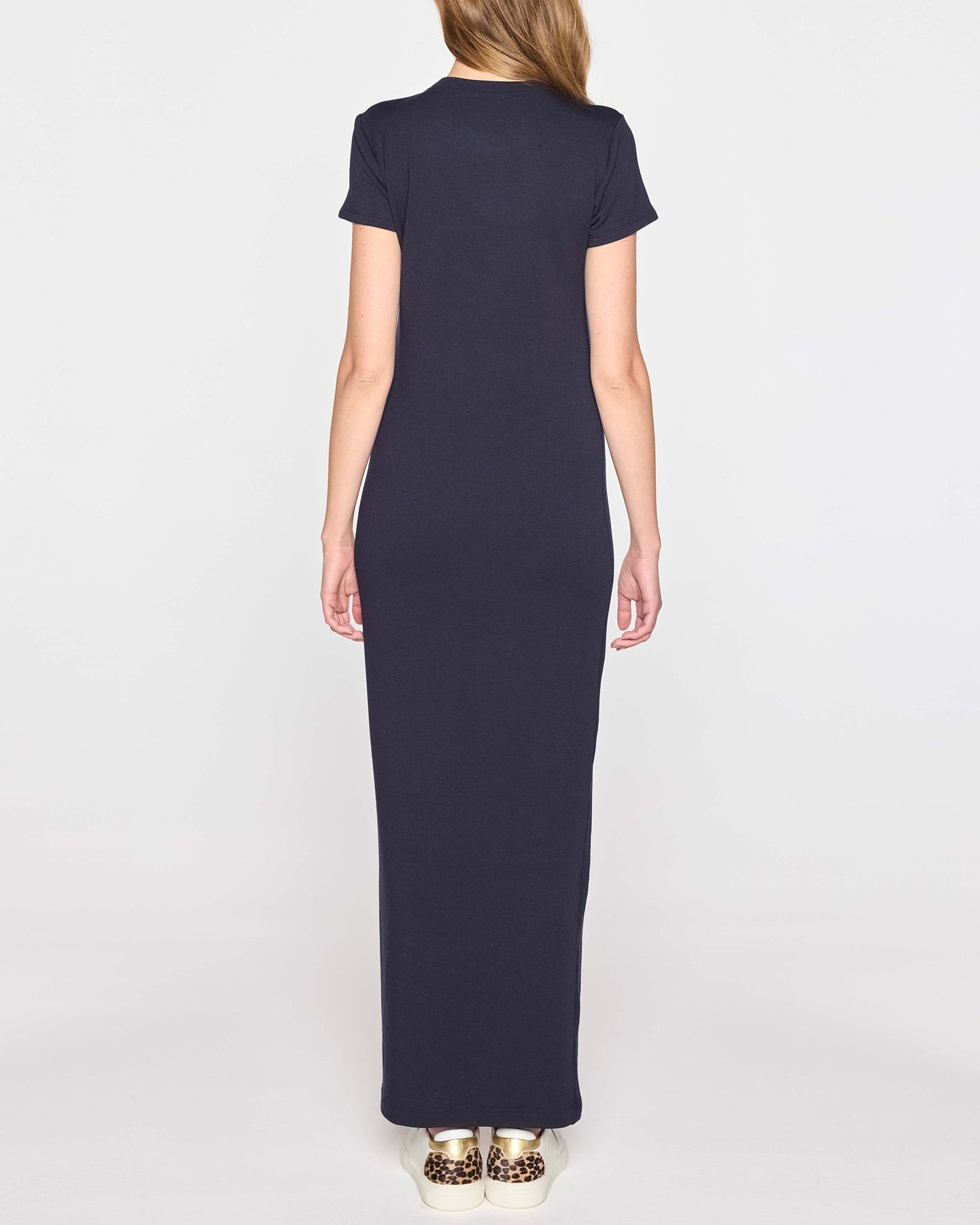 Navy | The Perfect T Dress Back