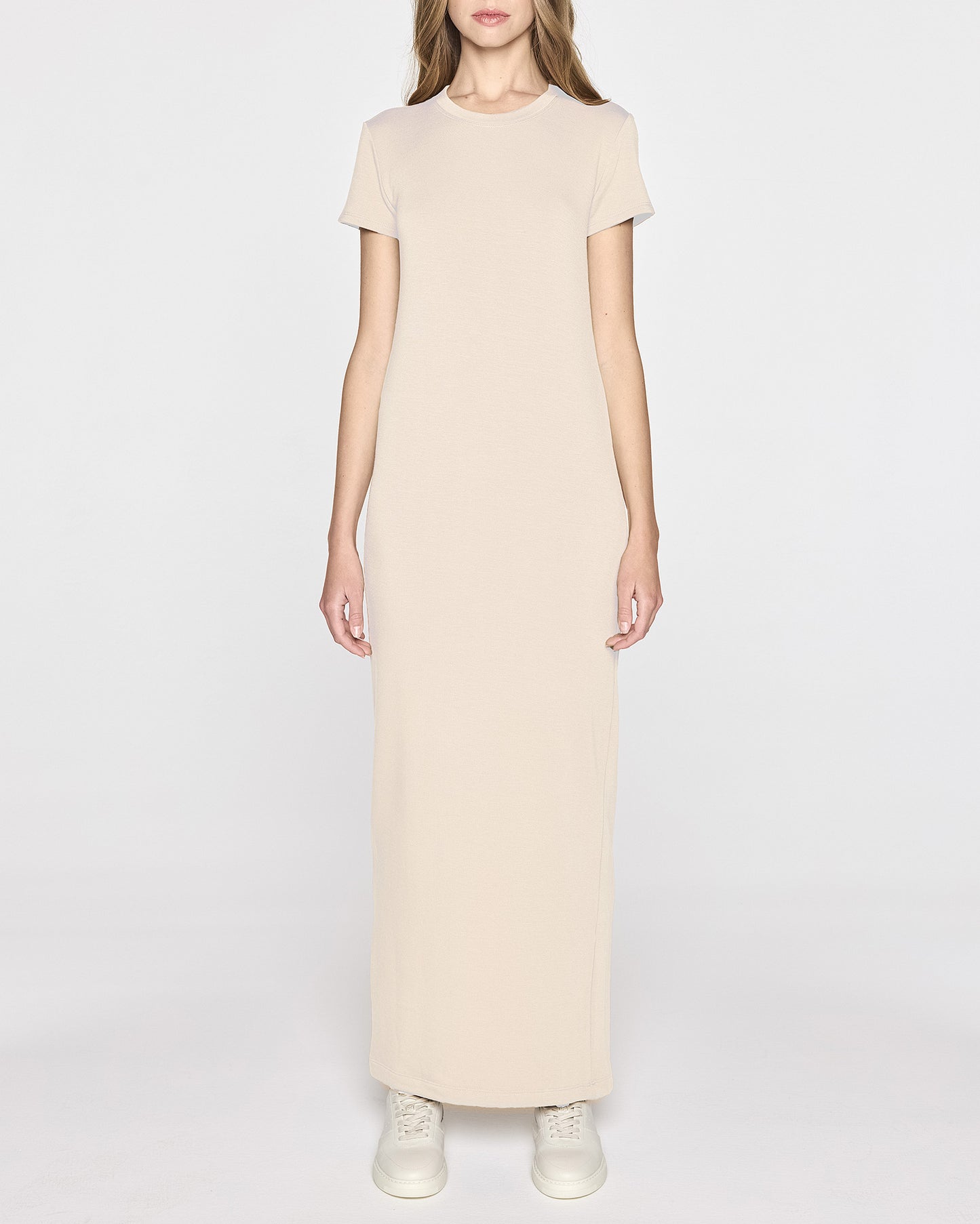 Stone | The Perfect T Dress Front