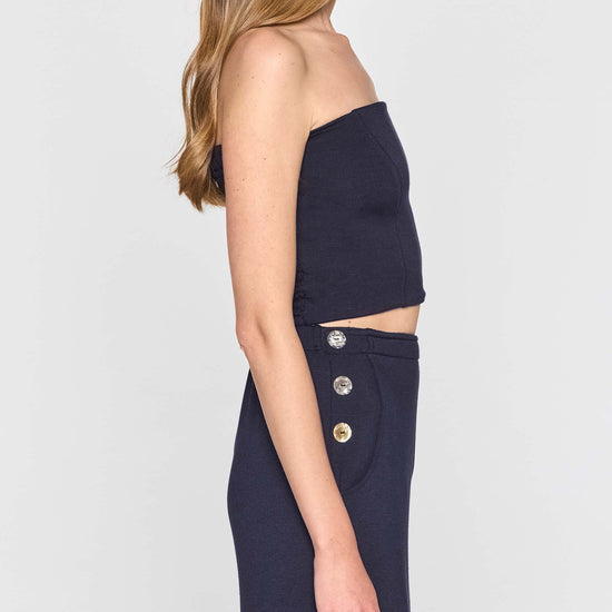 Navy | The Tube Top Side