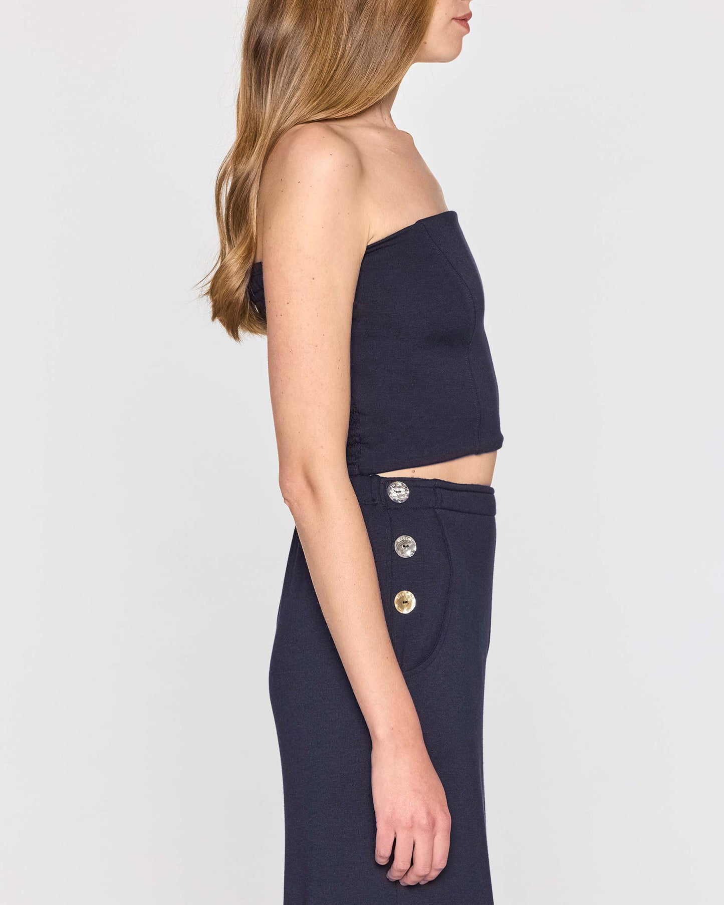 Navy | The Tube Top Side