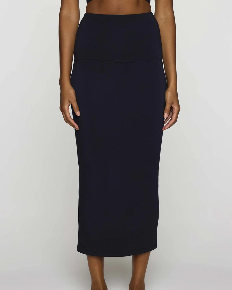 Navy | The Tube Skirt