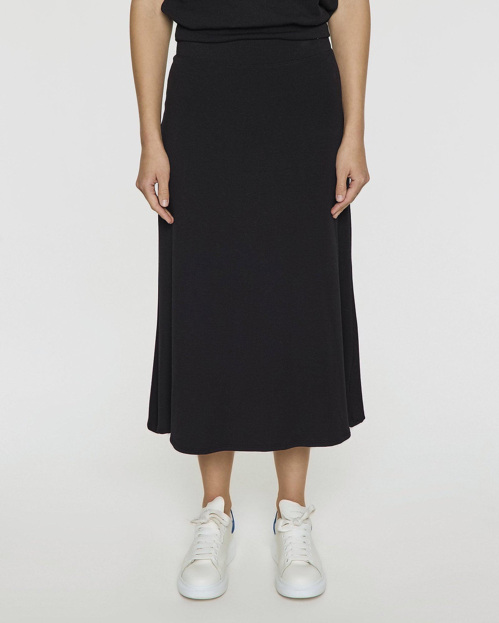 Black | The A-Line Skirt by Bleusalt