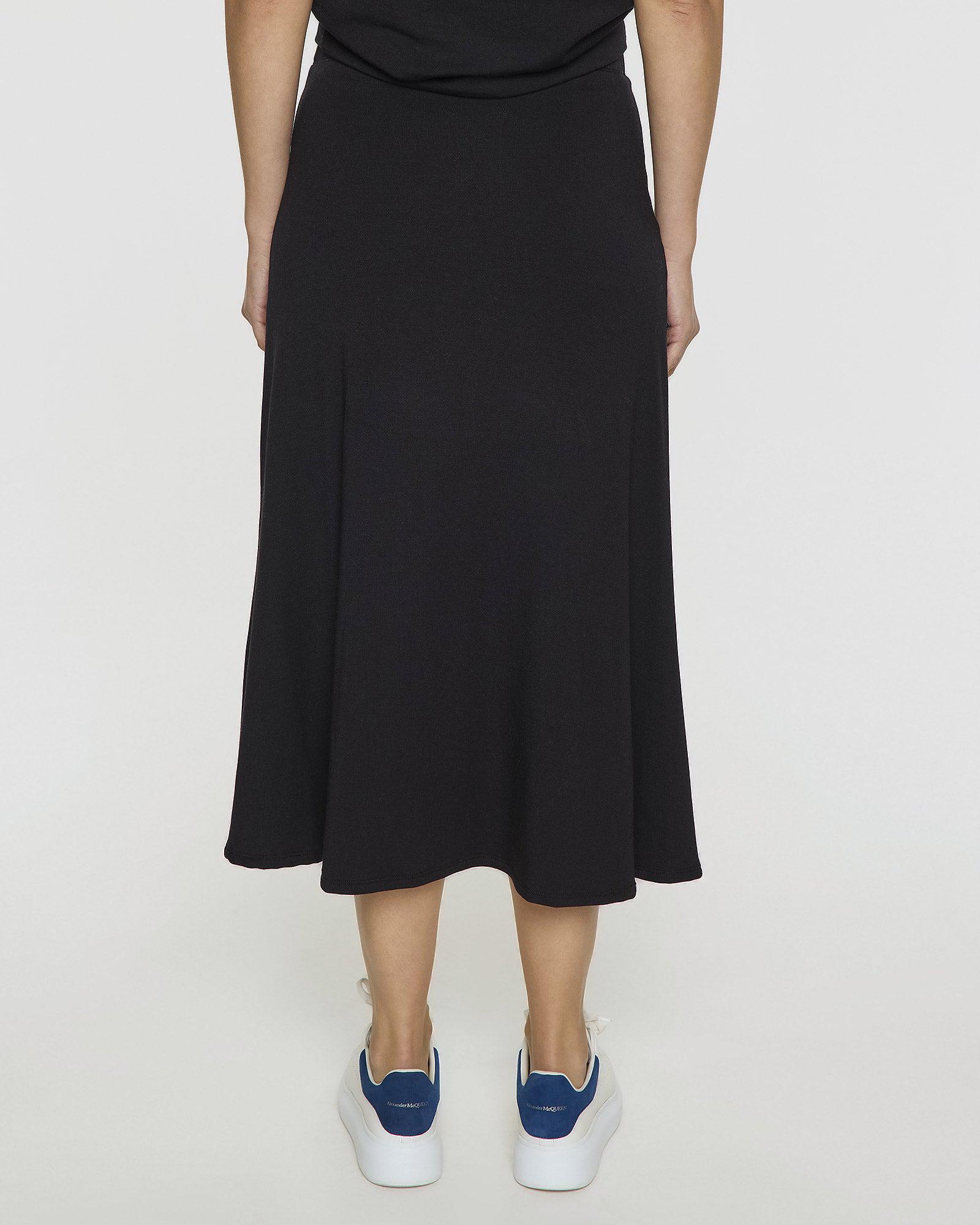 Black | The A-Line Skirt by Bleusalt
