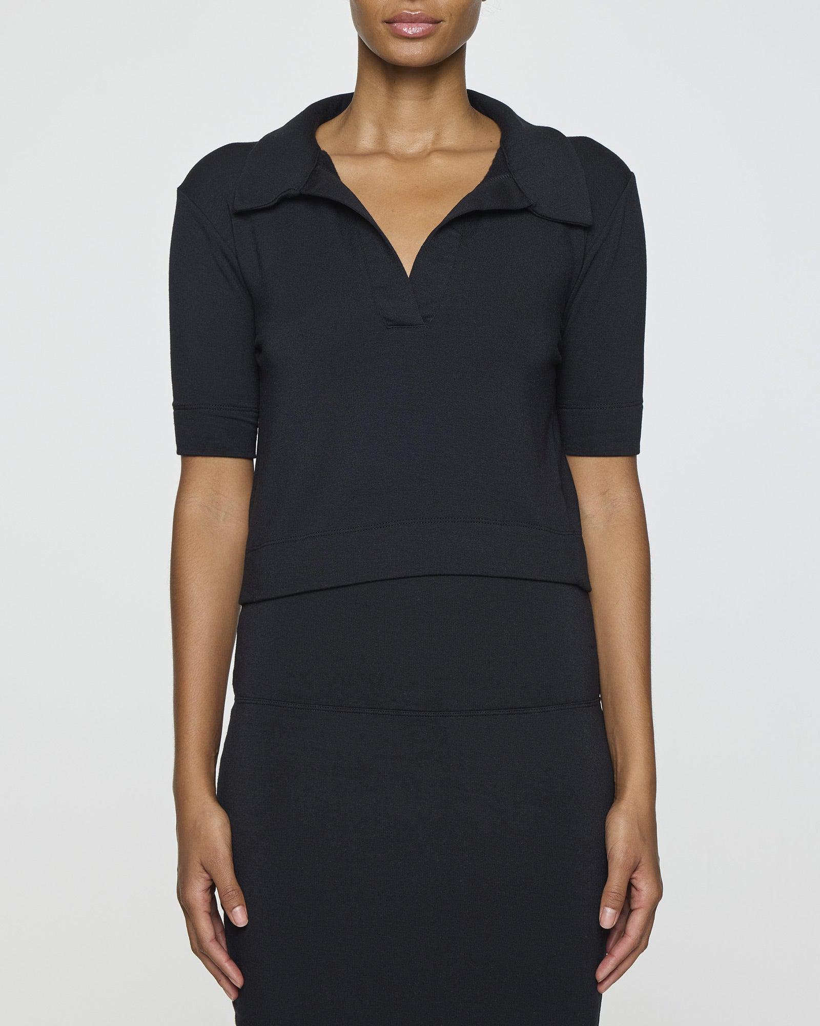 Black | The Elevated Women's Polo