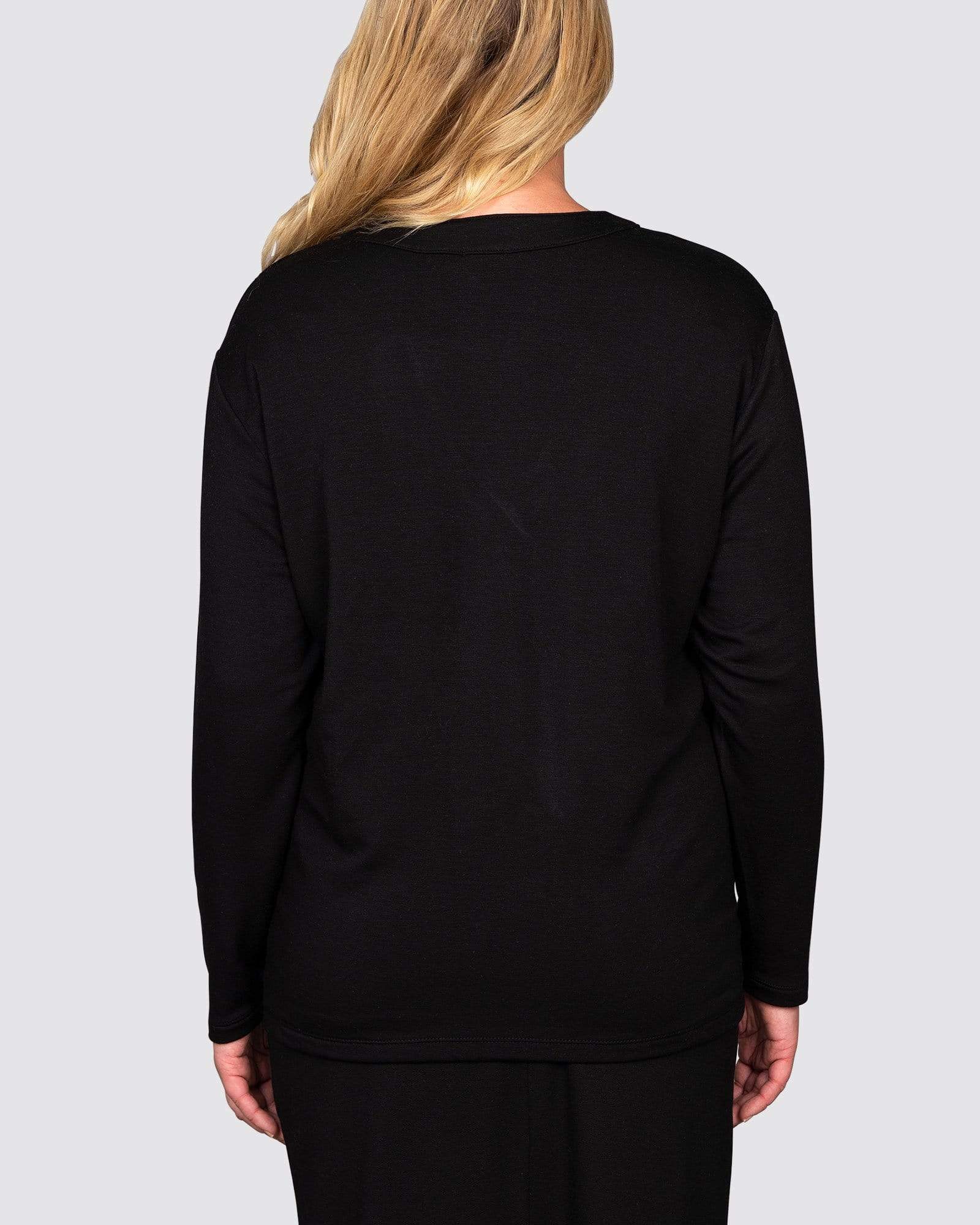 Black | The Oversized Womens Cardigan