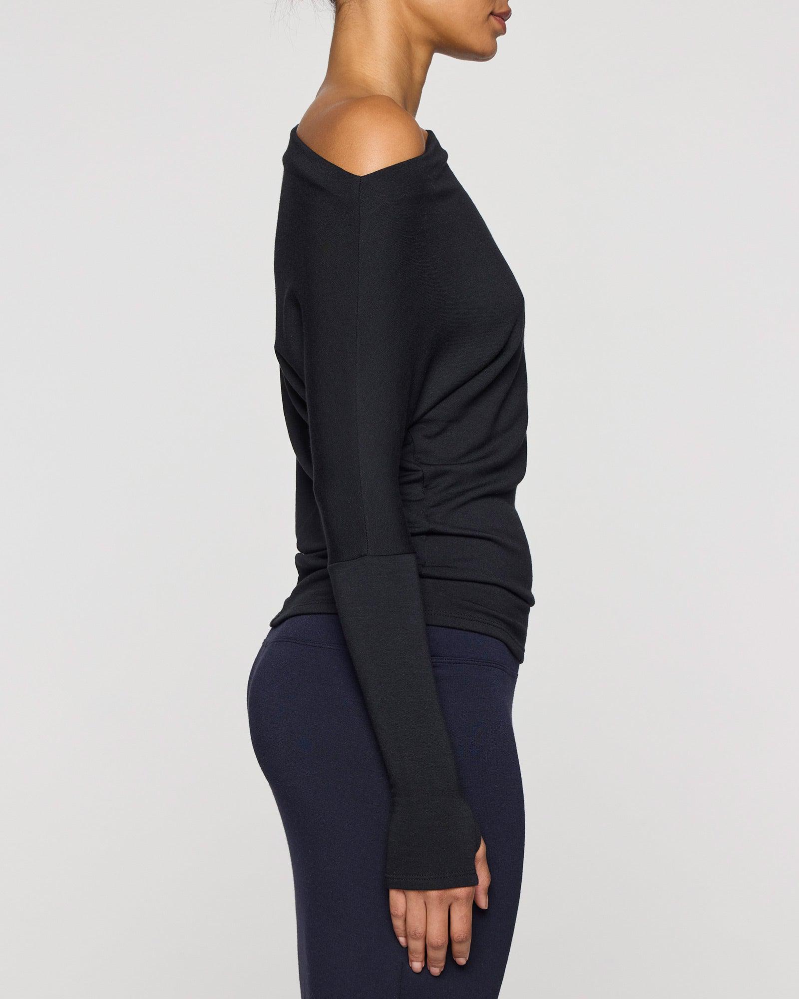 Black | The Cindy Top designed with Cindy Crawford