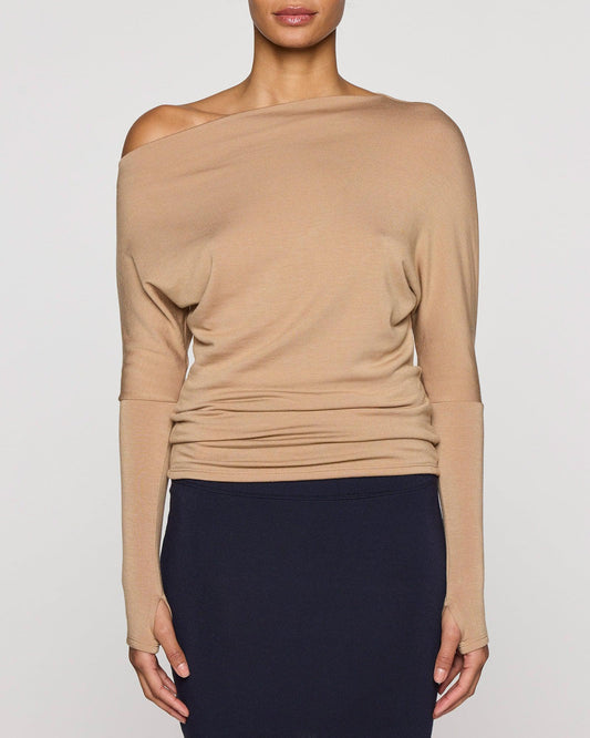 Camel | The Cindy Top designed with Cindy Crawford