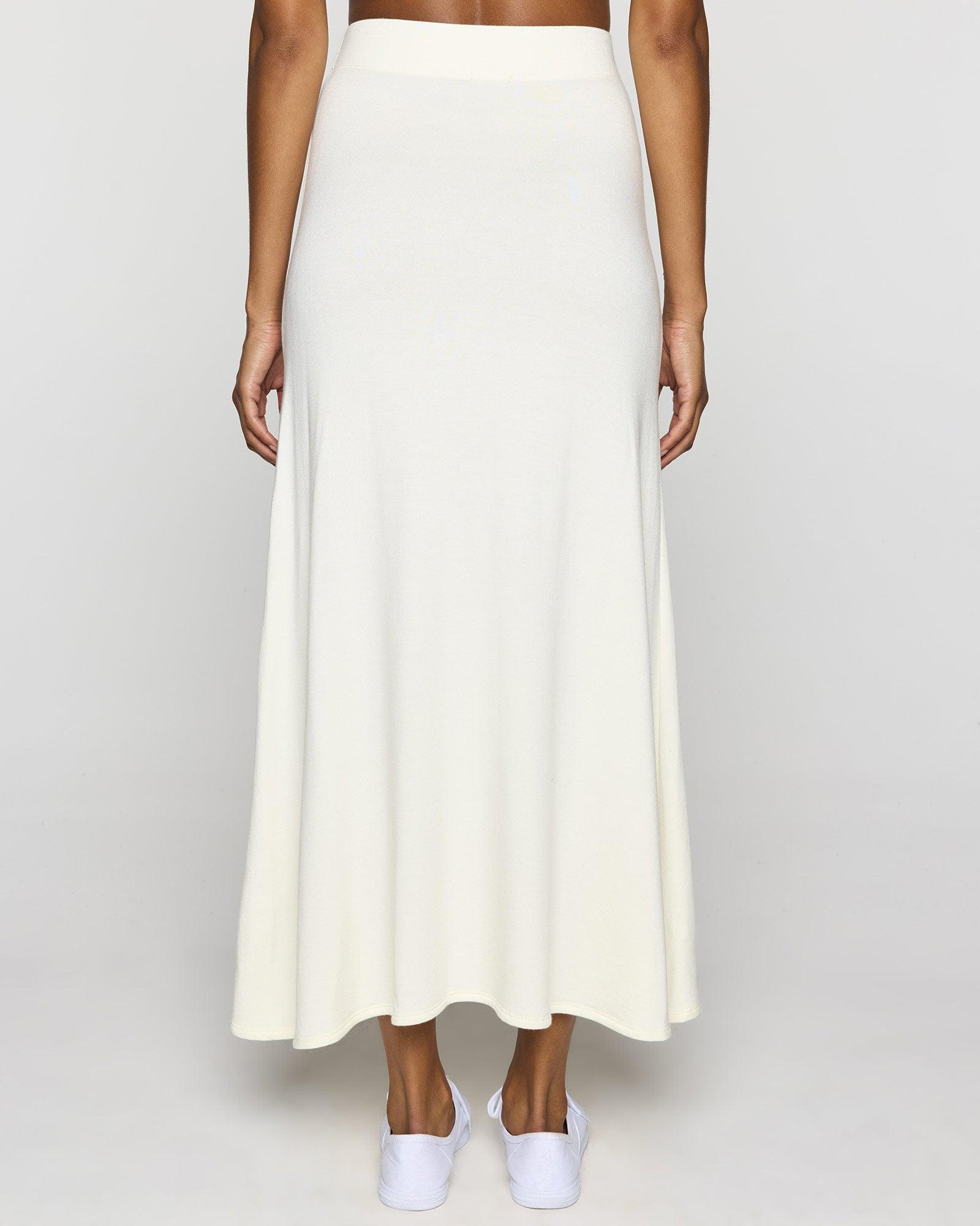 White a deals line maxi skirt