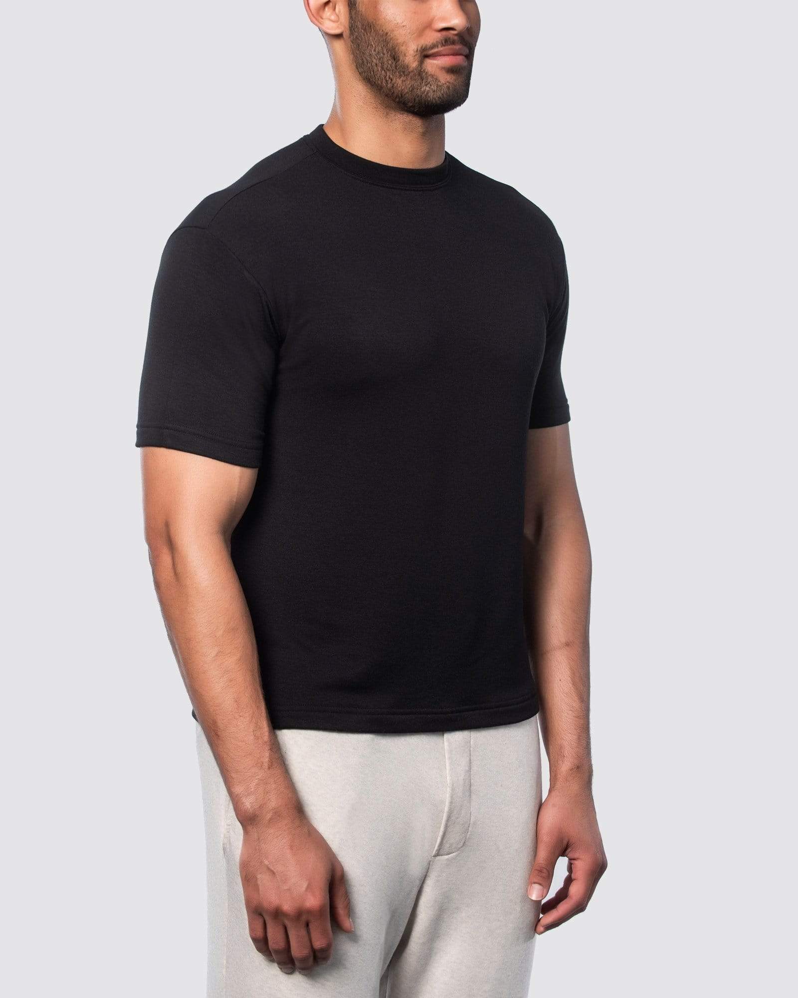 Black | The Men's T-Shirt Soft & Luxury