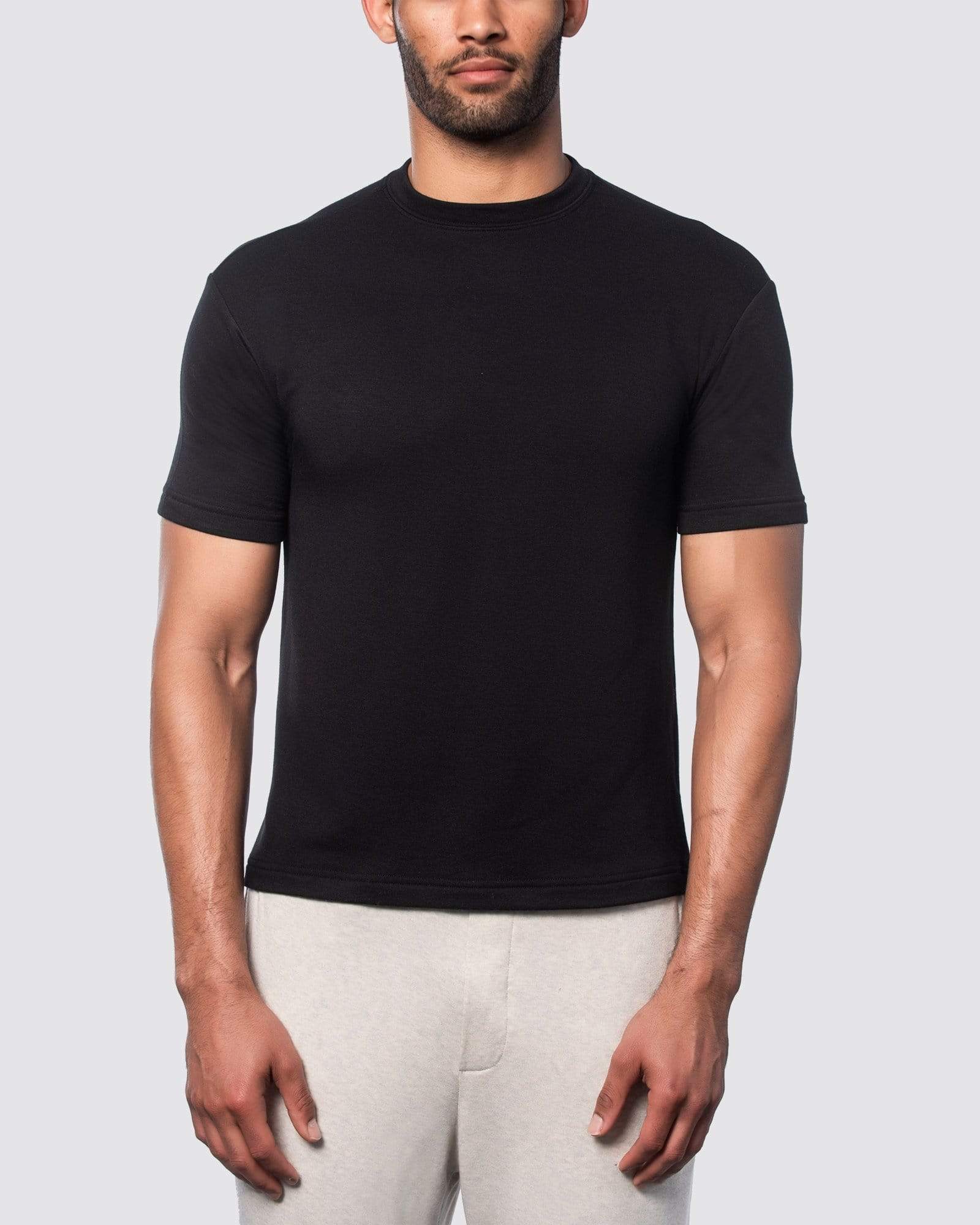 Black | The Men's T-Shirt Soft & Luxury