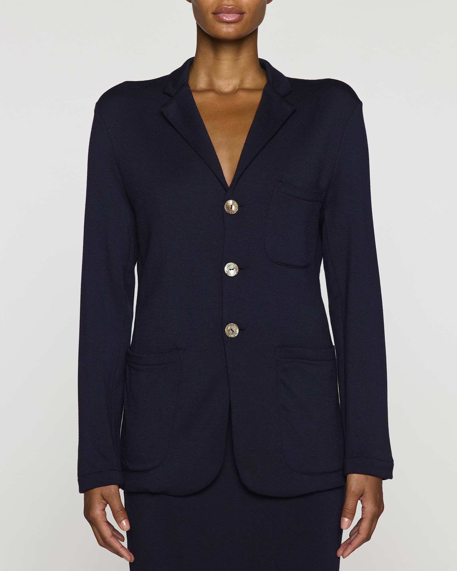 Navy | The Big Rock Boyfriend Blazer