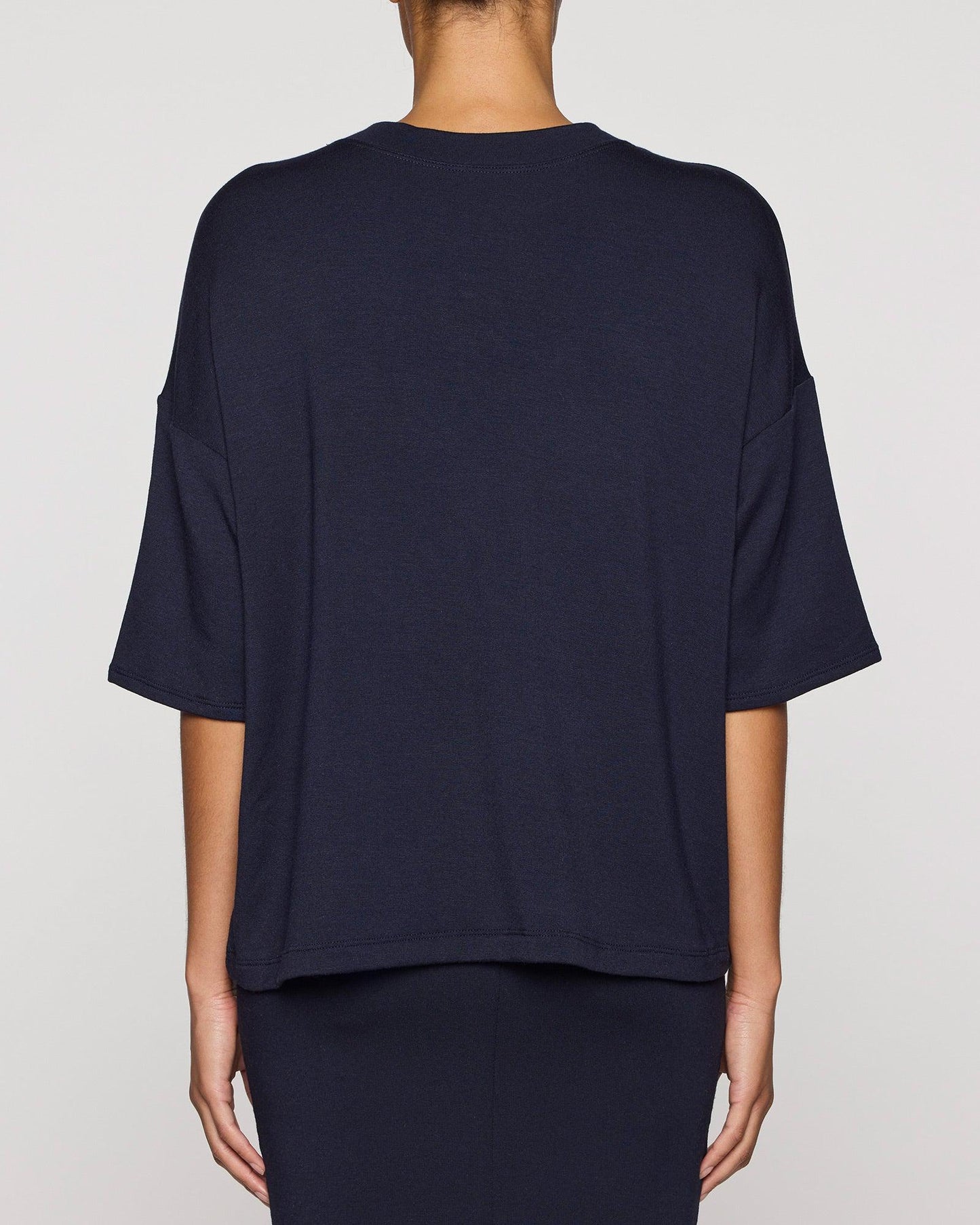 Essential Oversized T-Shirt - Smoked Blue