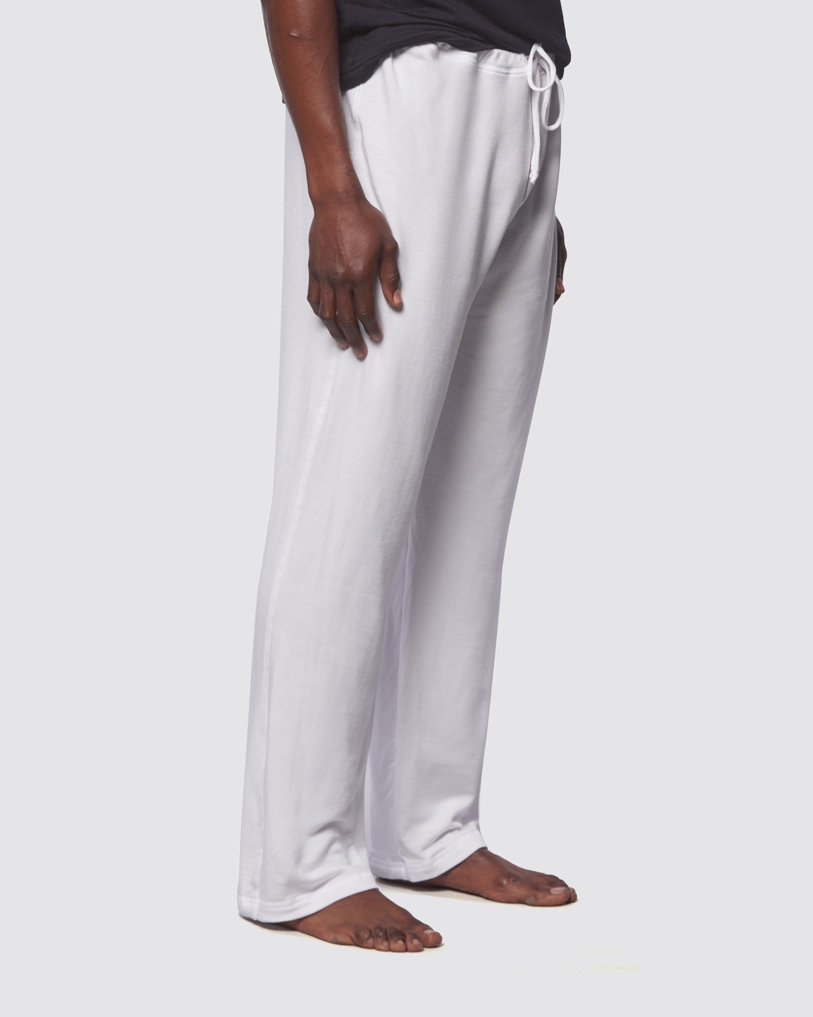 White | Men's Comfortable Sweatpant