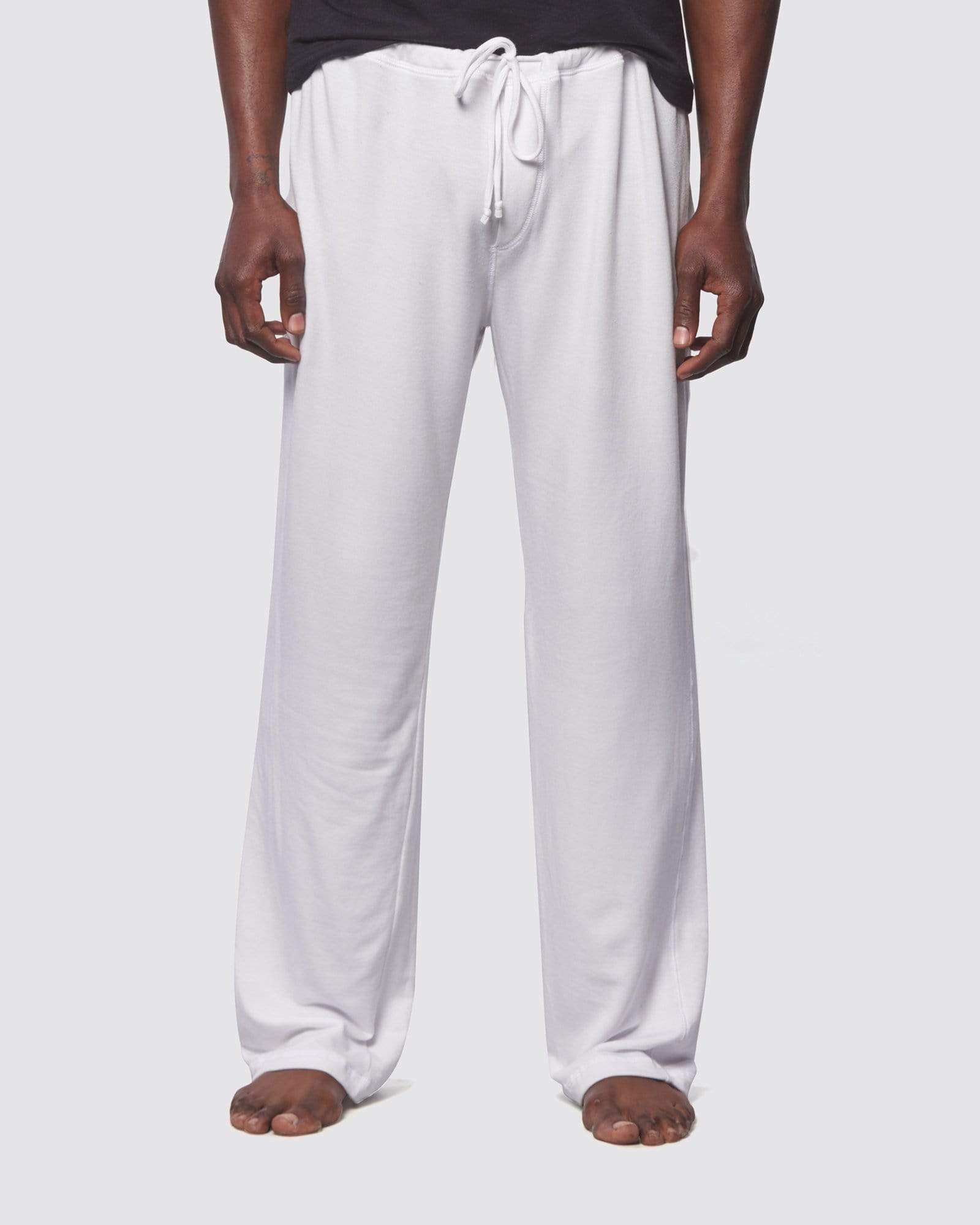 White | Men's Comfortable Sweatpant