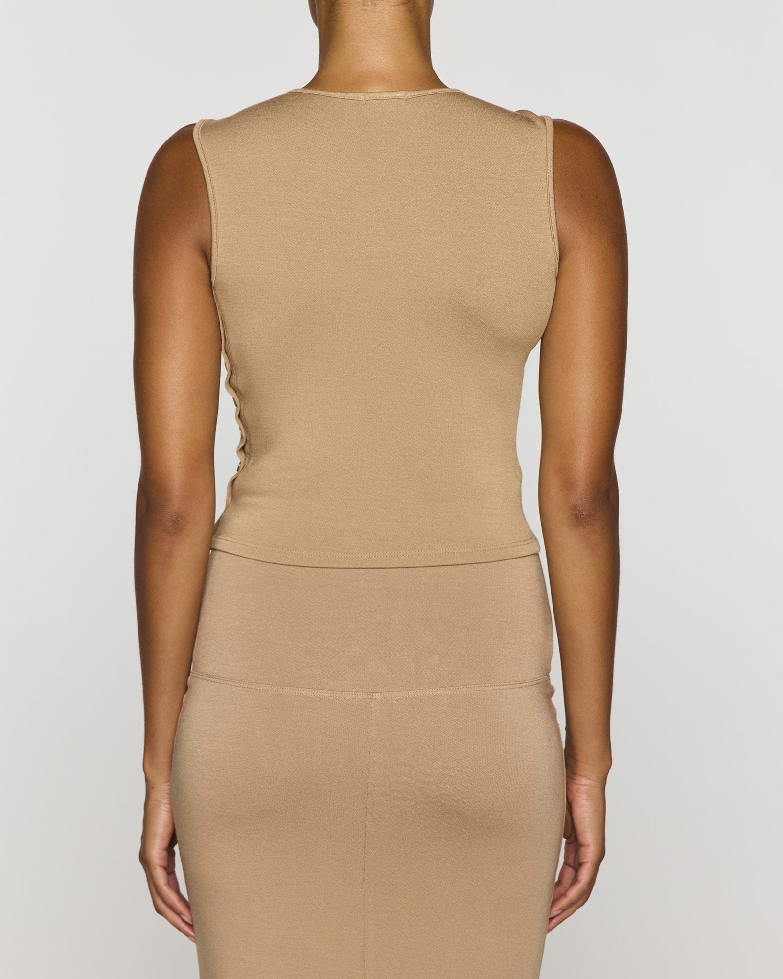 Tan tank top outlet dress