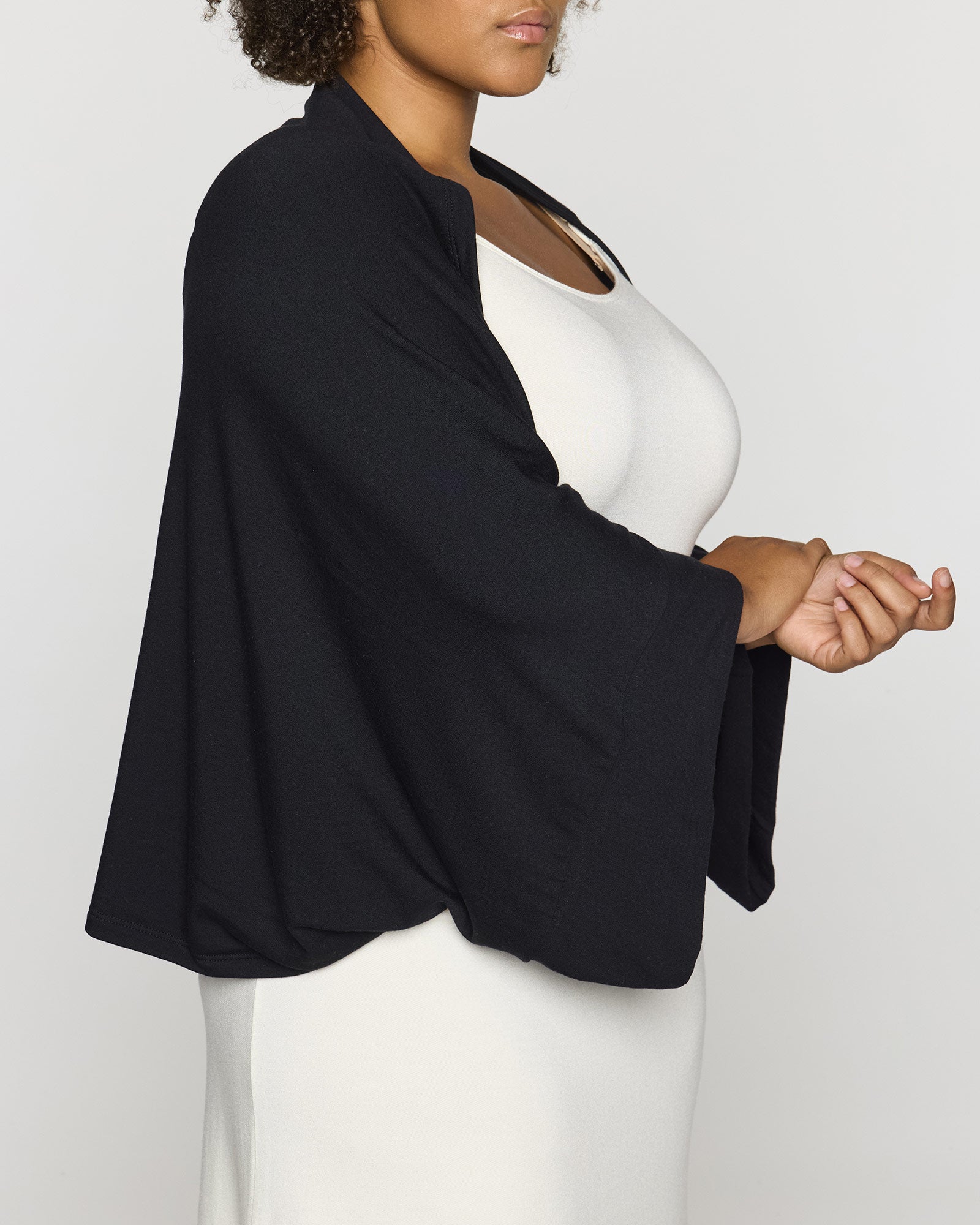 Black | The Dolman Bolero