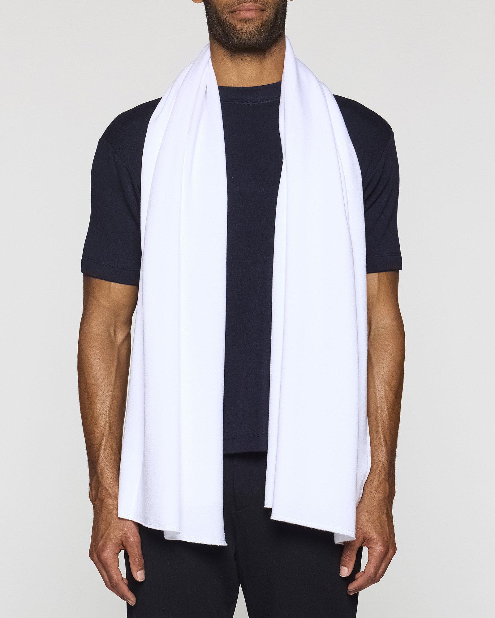 White | The Men's Scarf