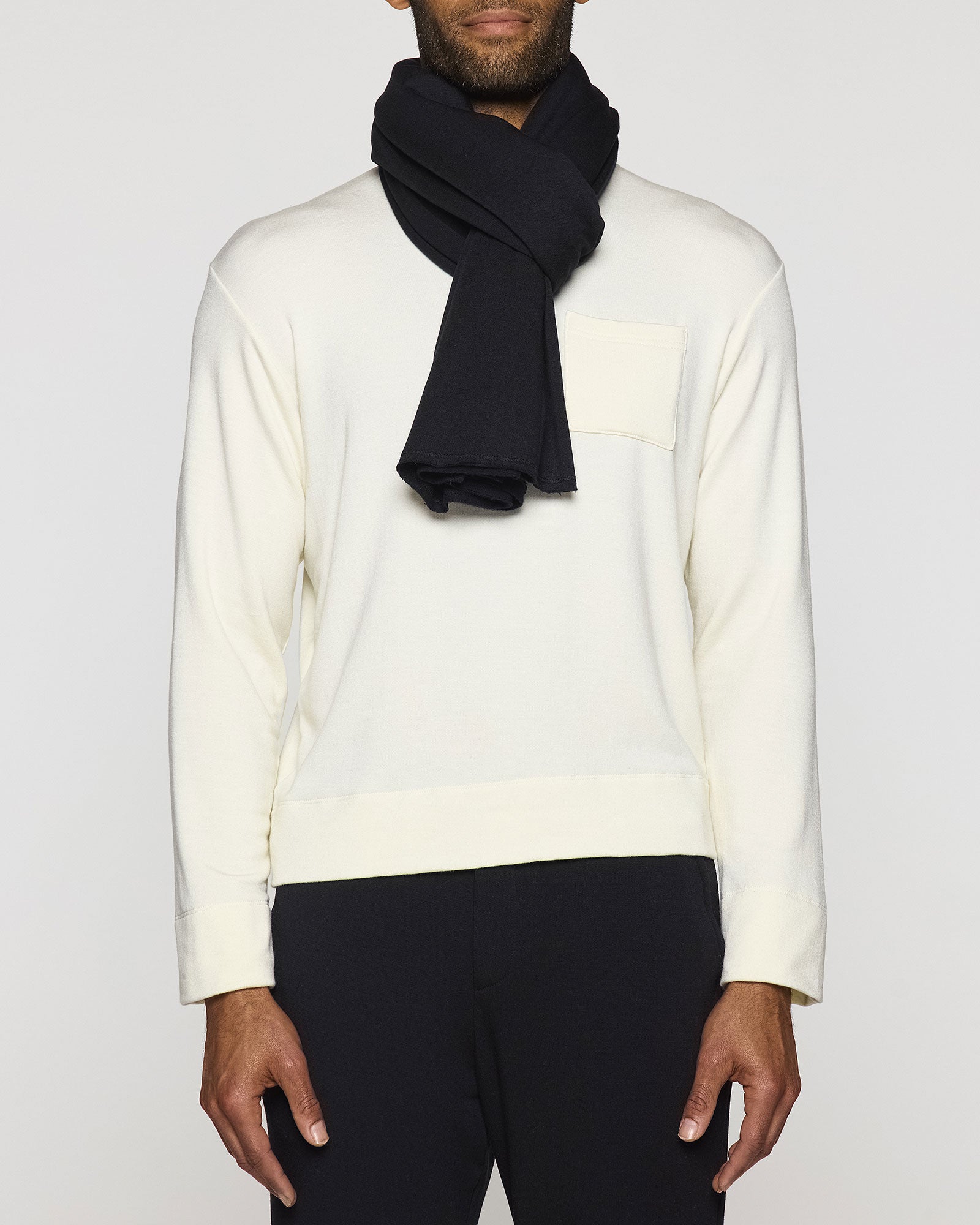 Black | The Men's Scarf