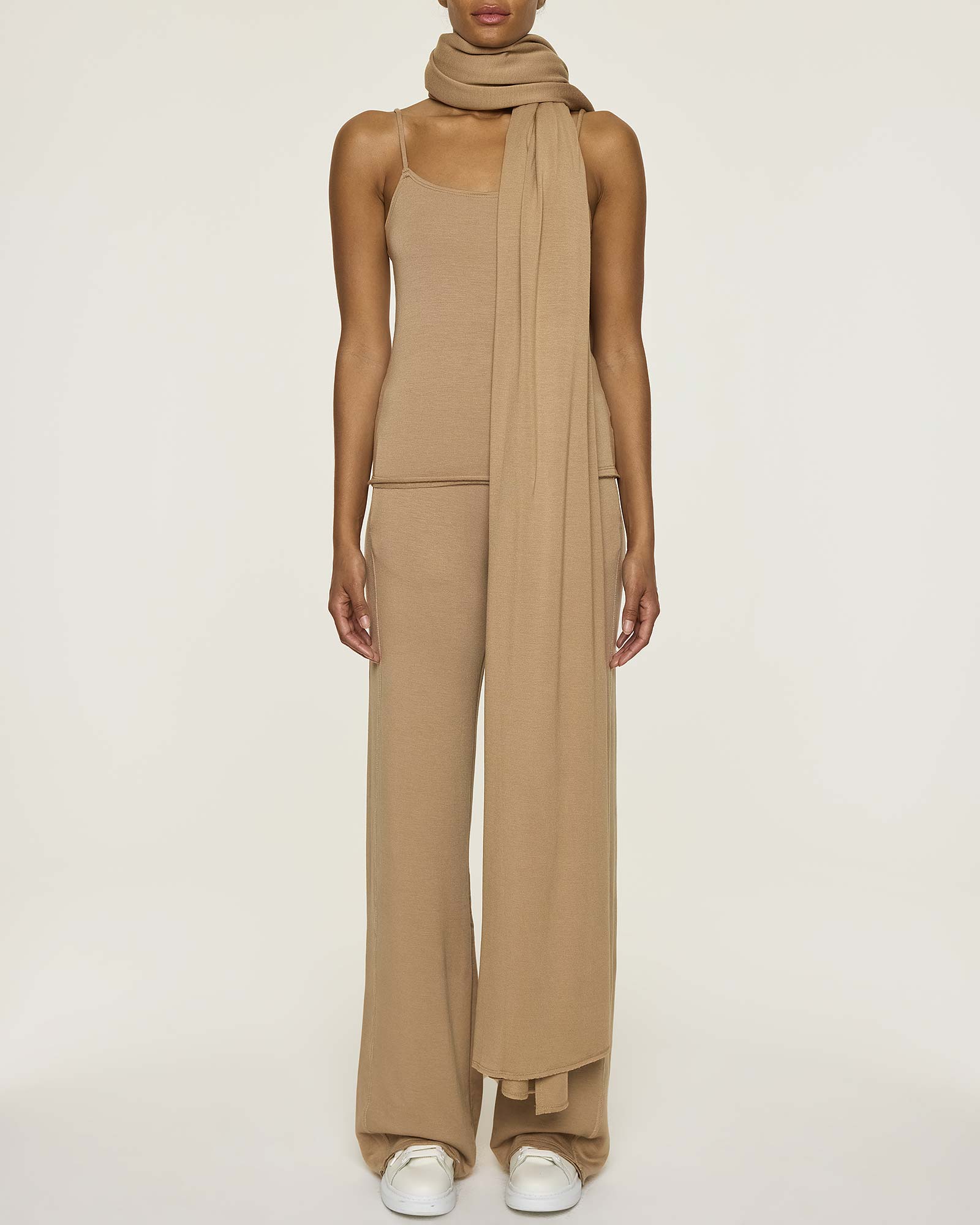 Camel | Softest Neck Wrap Long Luxurious