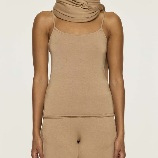 Camel | Tan Beige Scarf Wrap Long Soft Material