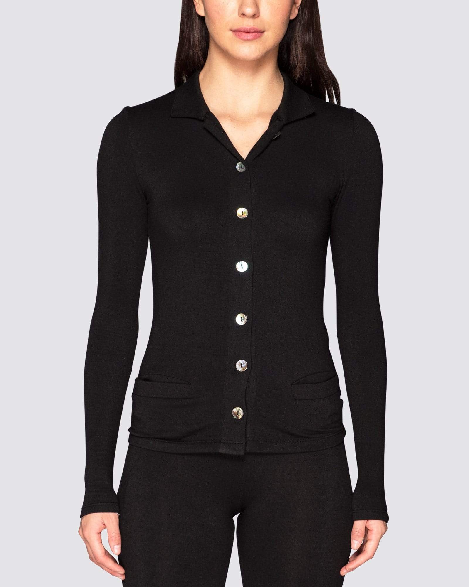 Black | Soft Women's Cardigan