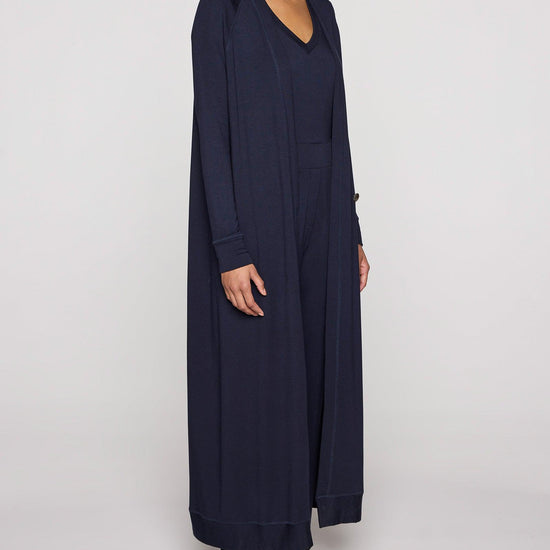 Navy | Duster Angle View