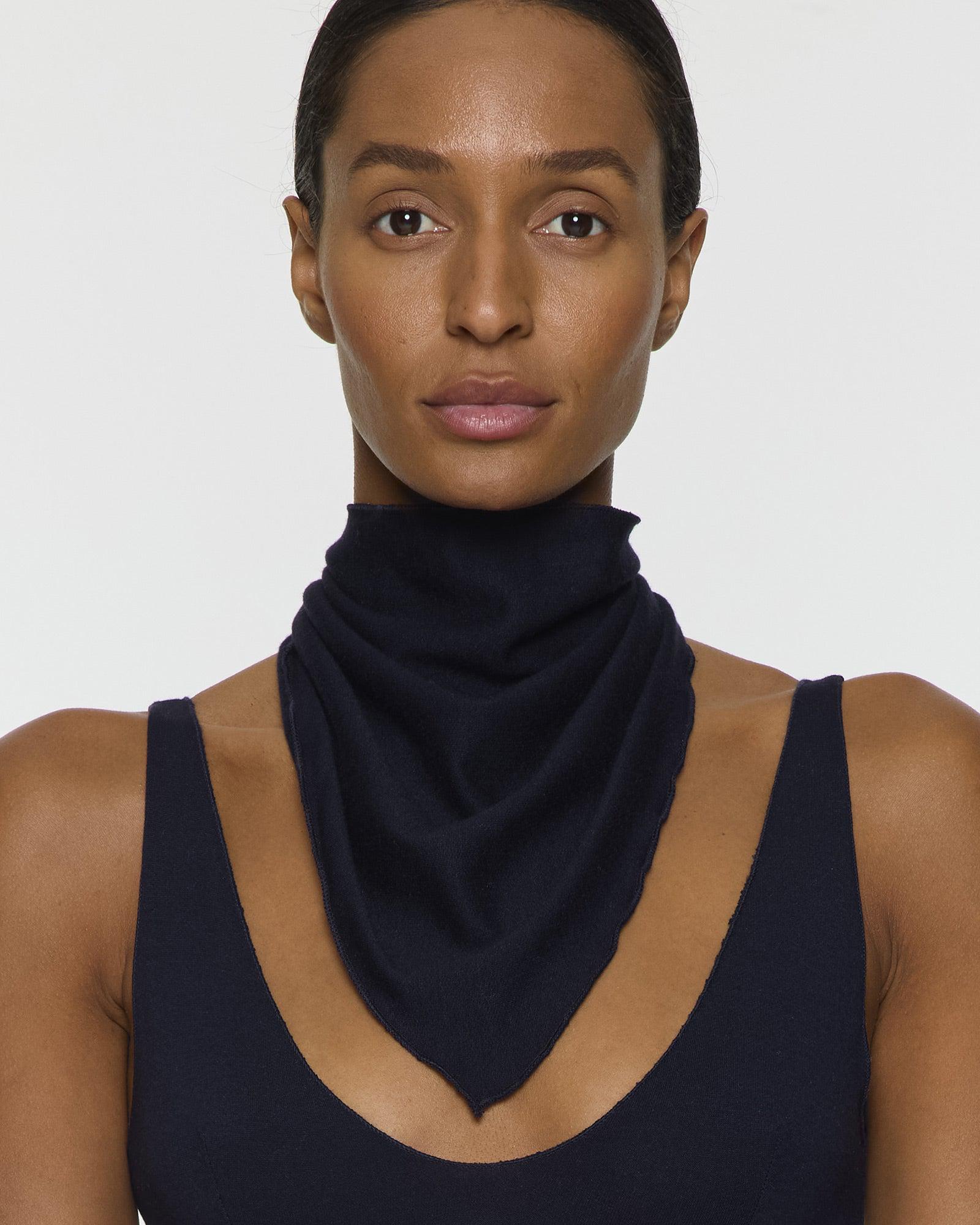 Polo neck clearance scarf