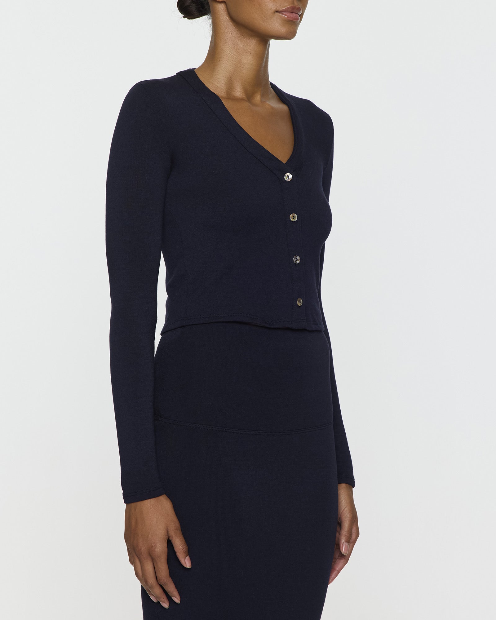 Navy | Shorty Women's Cardigan