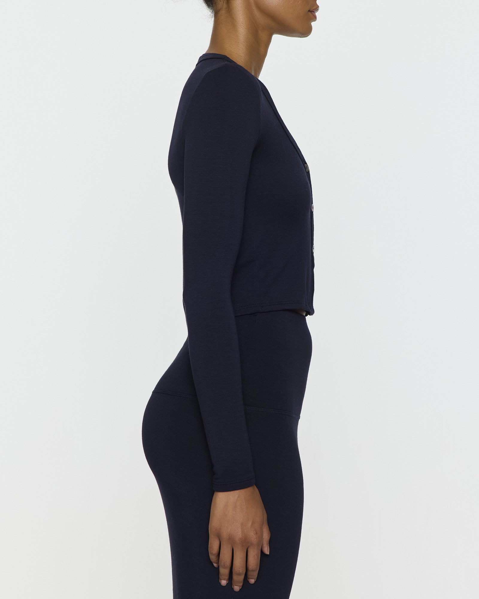 Navy | Shorty Women's Cardigan