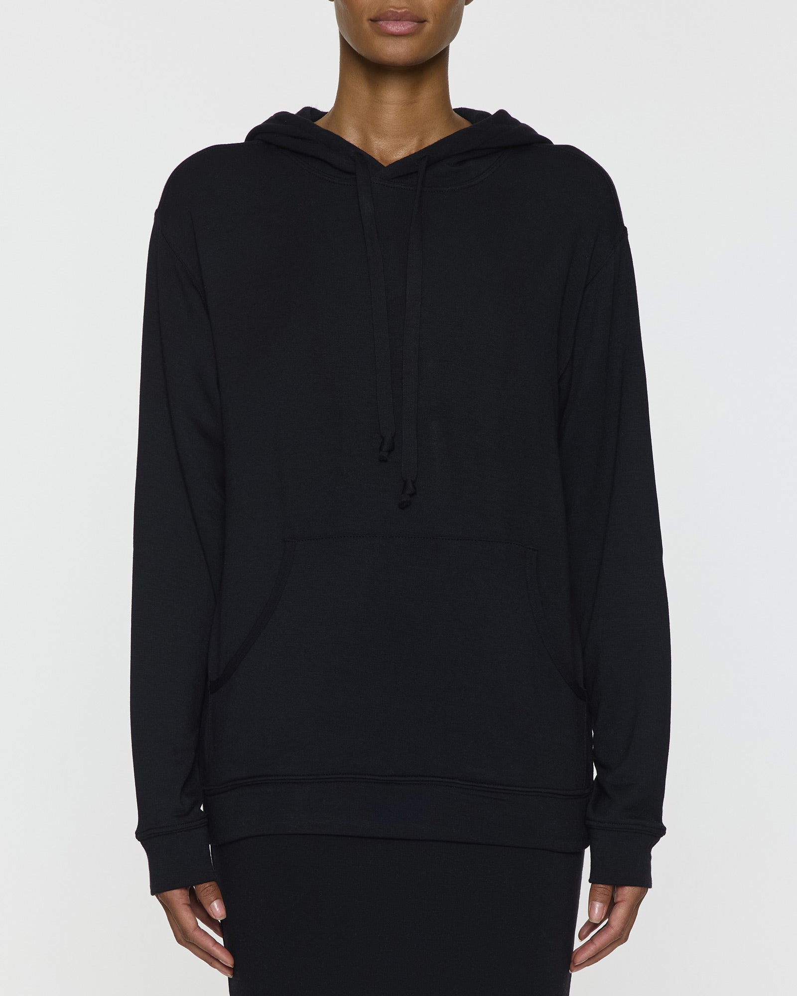 Black | Womens Skater Hoodie