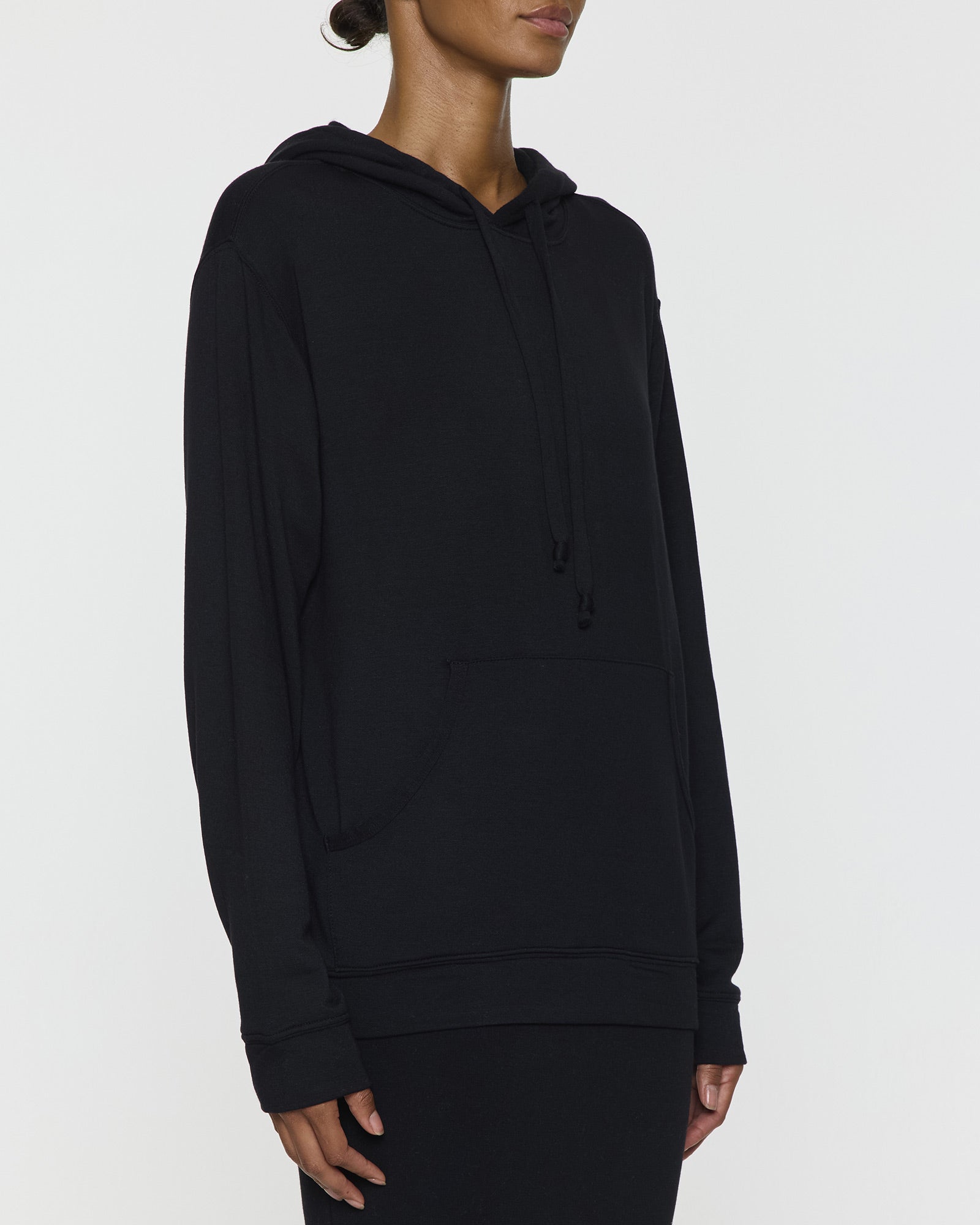 Black | Womens Skater Hoodie