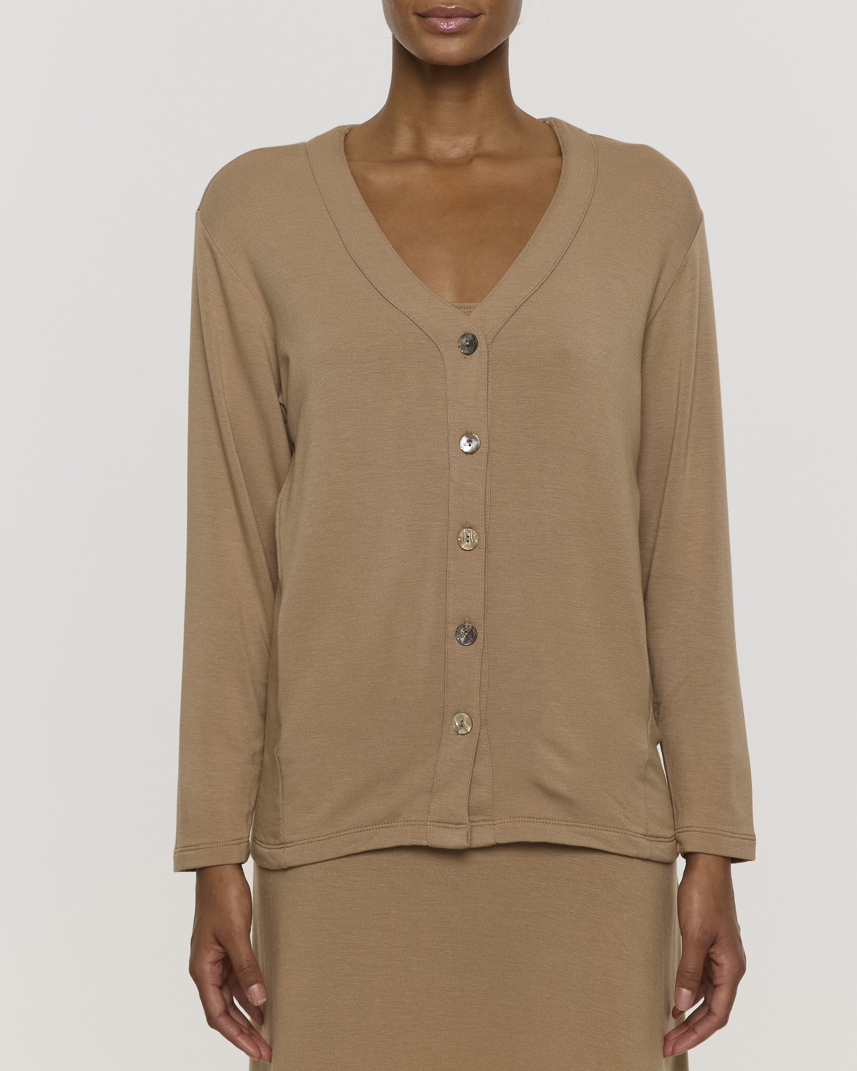 Camel | The Oversized Womens Cardigan