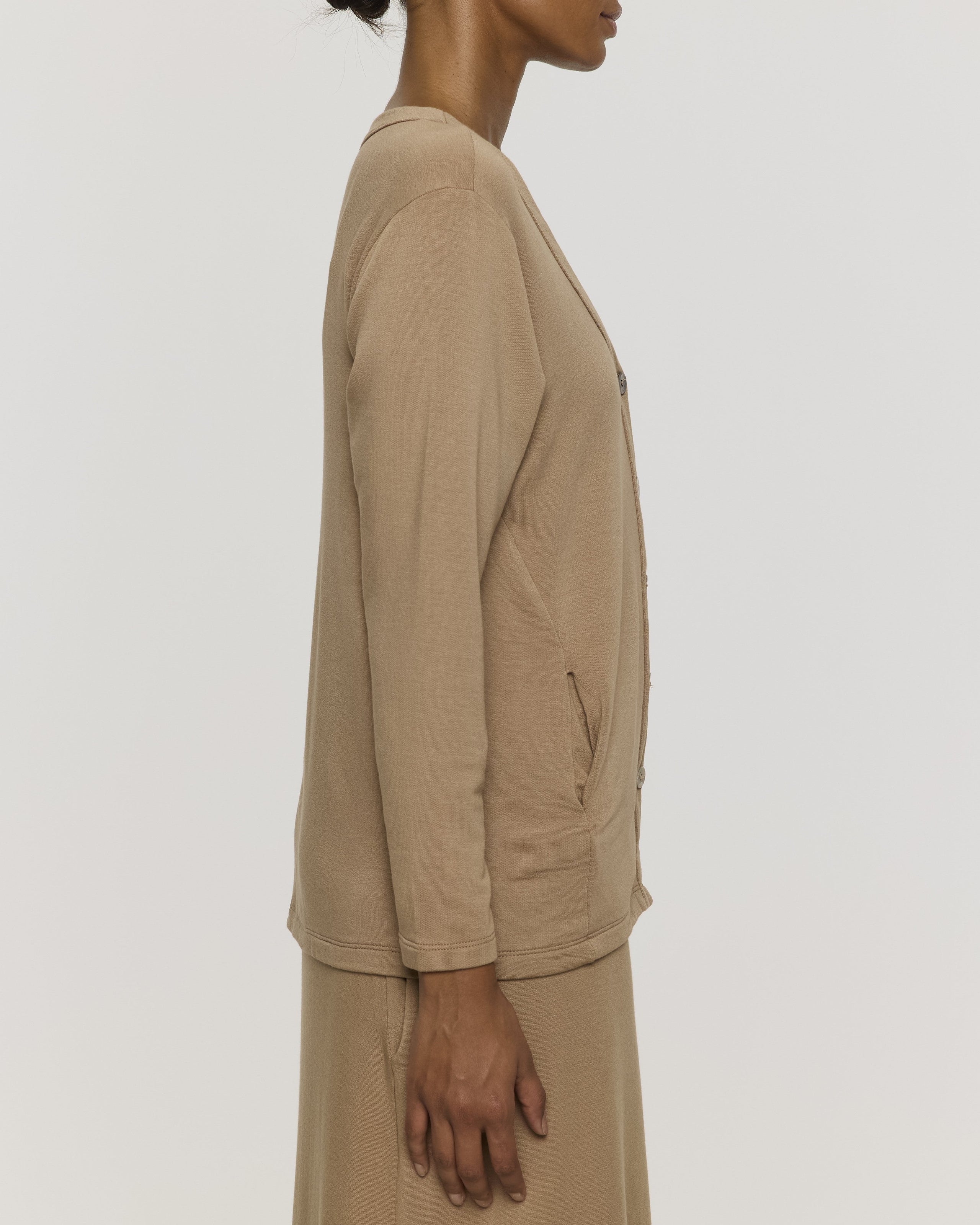 Camel | The Oversized Womens Cardigan