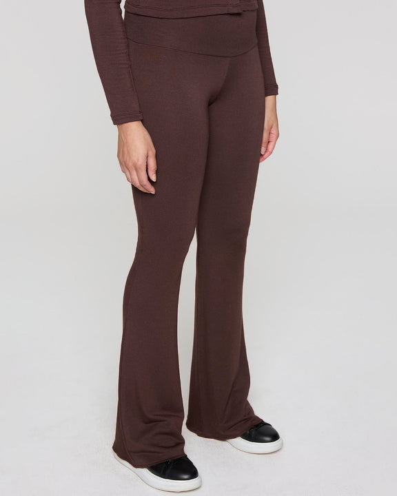 KAIA SILK PANT - DUSK