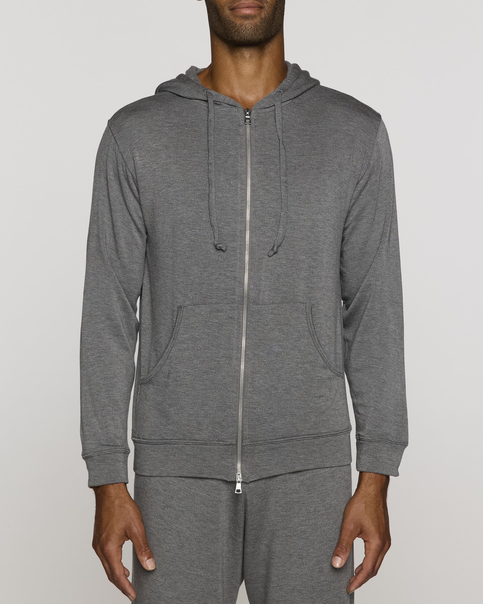 Dark gray discount zip up hoodie