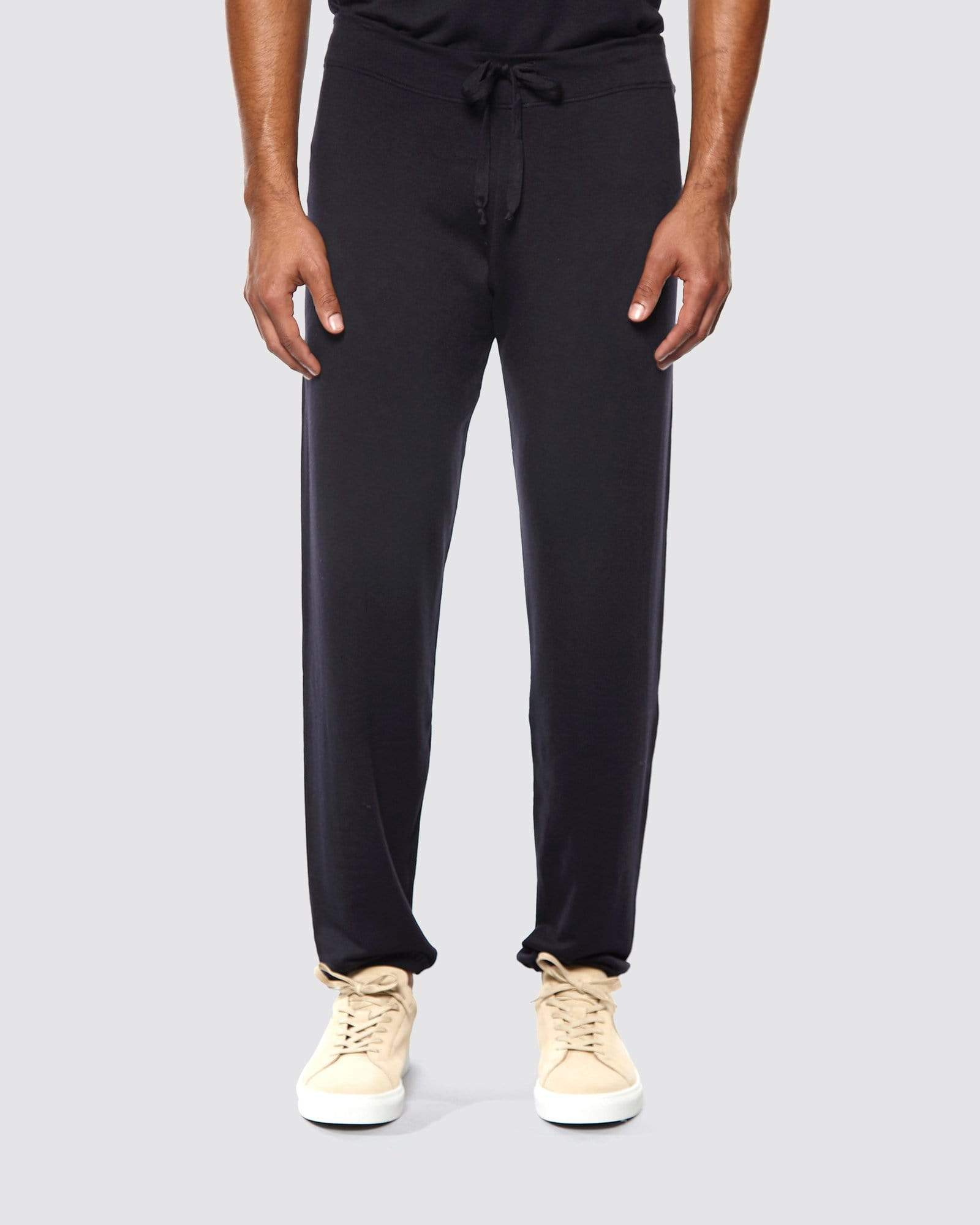 F_Gotal Men's Classic French Terry Jogger Sweatpant Jogger Pants Trouser  Black at  Men's Clothing store